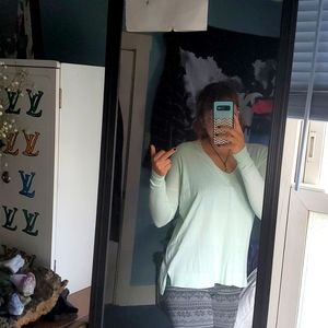 Green Long Sleeve Top 🌱